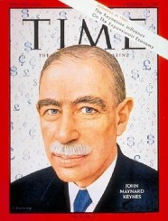 Time Magazine Cover featuring John Maynard Keynes