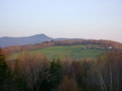 Haystack Mountain from F.D. Reeves' House