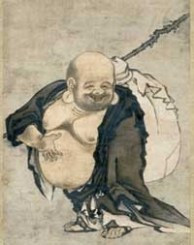 Zen Monk with Knap Sack