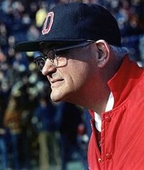 Woody Hayes on the OSU sideline