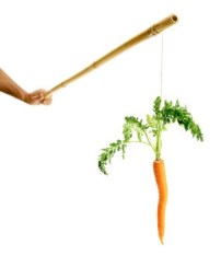 carrot-and-stick carrot-and-stick